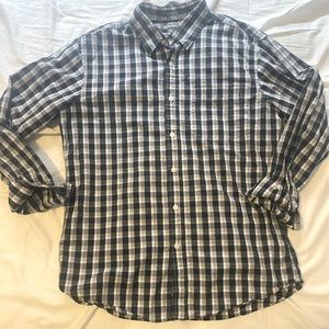 🚨2 for $12🚨 blue plaid shirt